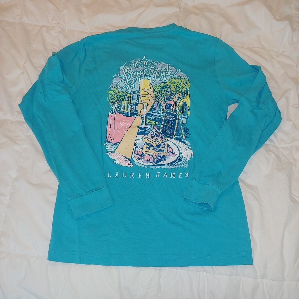 Lauren James "the Sweet Life" long sleeve t-shirt
